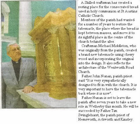 tabernacle news report clipping